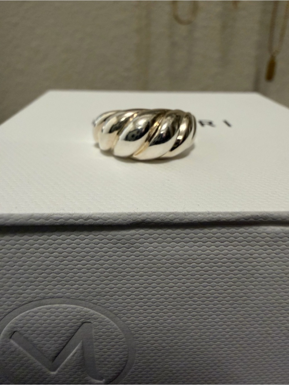 Mejuri Croissant Dome Ring